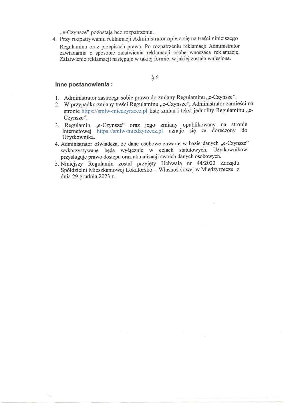 regułamin 0003